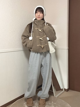 「BEIDELLI（ベイデリー）のアイテム」を使った、aoiさん（レディース・161cm）の冬コーディネート