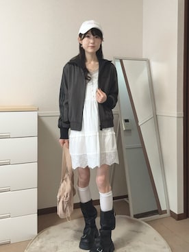 「SINOON（シヌーン）のアイテム」を使った、aoiさん（レディース・161cm）の冬コーディネート