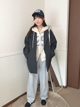 「ILLIGO（イリゴ）のアイテム」を使った、aoiさん（レディース・161cm）の冬コーディネート