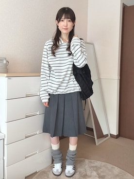 「FENNEC（フェネック）のアイテム（バッグ）」を使った、aoiさん（レディース・161cm）の春コーディネート