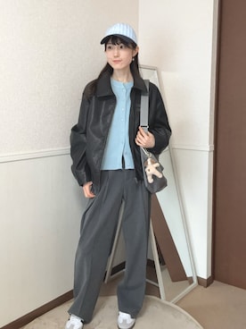 aoiさん(レディース・161cm)の冬コーディネート