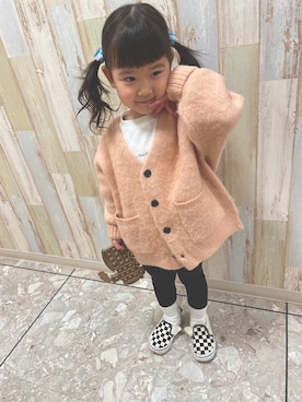 hioriさん（キッズ・100cm）の冬コーディネート