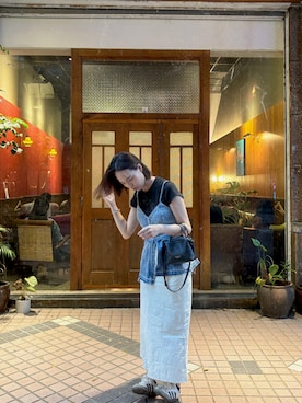 「kate spade new york（ケイトスペード ニューヨーク）のアイテム」を使った、Alice さん（レディース・165cm）の秋コーディネート