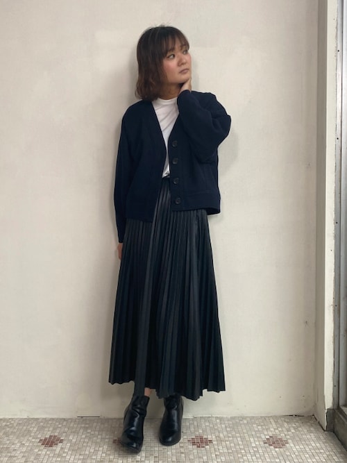 ブークレニットカーディガン（シャツ/ブラウス）｜EUCLAID