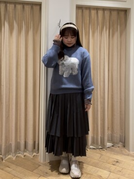 𝙁𝙪𝙠𝙖さん（レディース・157cm）の冬コーディネート