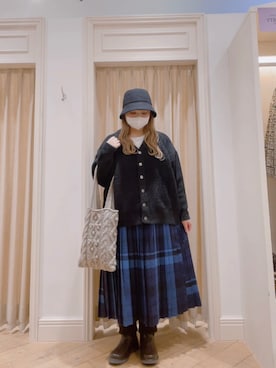 𝙁𝙪𝙠𝙖さん（レディース・157cm）の冬コーディネート