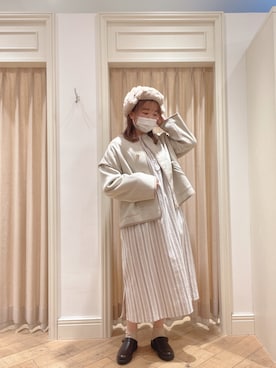 𝙁𝙪𝙠𝙖さん（レディース・157cm）の冬コーディネート