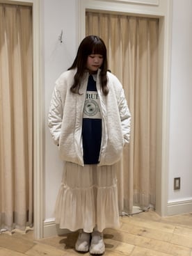 𝙁𝙪𝙠𝙖さん（レディース・157cm）の冬コーディネート