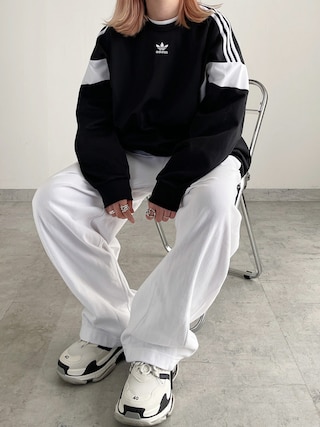 リラックスフィット☆クルーネック【OVO】スウェット Goodwear (グッドウェア) USAコットン 無地 クルーネック