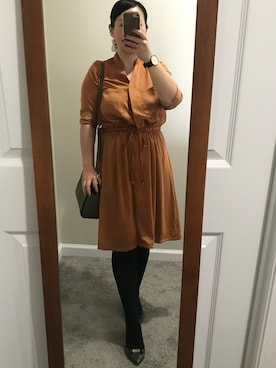 「Marc by Marc Jacobs（マークバイマークジェイコブス）のアイテム（シューズ）」を使った、miw!さん（レディース・150cm）の冬コーディネート