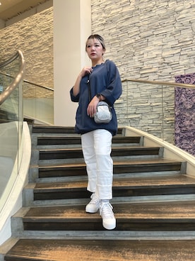 Hanakaさん（レディース・161cm）の夏コーディネート