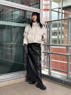 ふくさん（レディース・161cm）の冬コーディネート