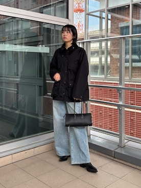 「アイテム（その他アウター）」を使った、ふくさん（レディース・161cm・20代）の秋コーディネート