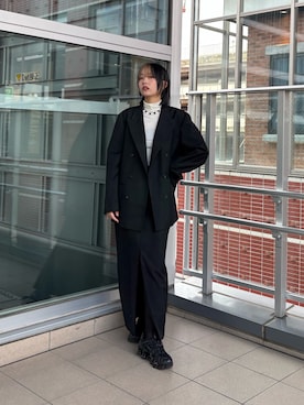 「アイテム（その他アウター）」を使った、ふくさん（レディース・161cm・20代）の秋コーディネート