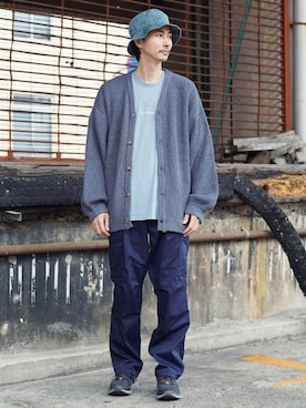 「ROTHCO（ロスコ）のアイテム（パンツ）」を使った、LULU&ARNIE (ルル&アーニー)さん（メンズ・180cm）の春コーディネート