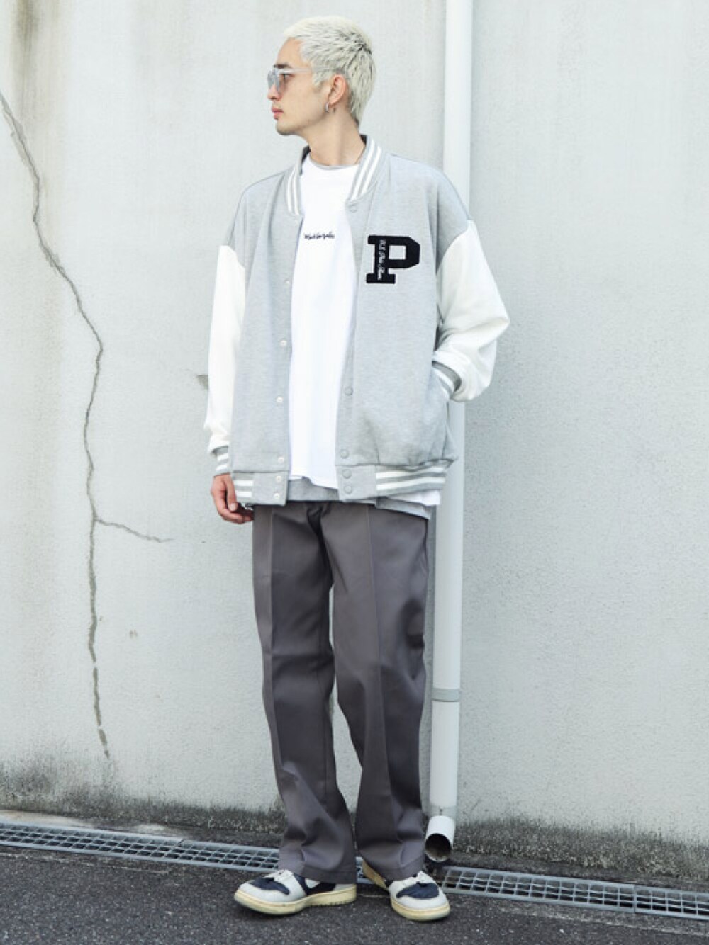 【Ｌセット3点】総柄 長袖 シャツ Dickies 874 パンツ コーデ セールファッション - 【Lセット3点】総柄 長袖 シャツ Dickies
