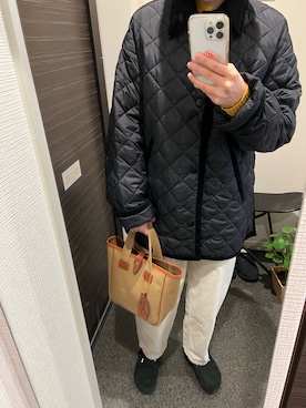 「THE SHINZONE（ザ　シンゾーン）のアイテム（ジャケット/アウター）」を使った、a0917nさん（レディース・154cm）の冬コーディネート