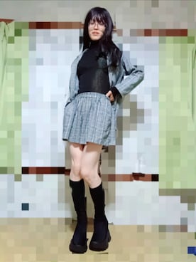 「Java（ジャバ）のアイテム（パンツ）」を使った、mizukiさん（メンズ・163cm）の秋コーディネート