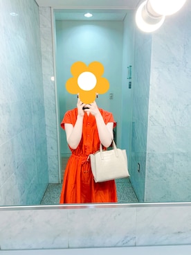 「美術館」｜「アイテム（アクセサリー）」を使った、kaerutomatoさん（レディース・155cm）の夏コーディネート