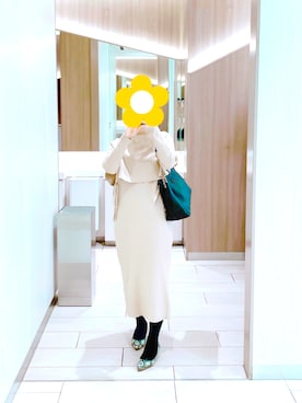 「EIZO（エイゾー）のアイテム」を使った、kaerutomatoさん（レディース・155cm）の冬コーディネート