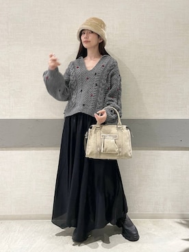 えりーさん（レディース・165cm）の冬コーディネート