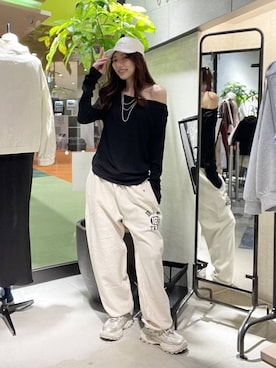 えりーさん（レディース・165cm）の春コーディネート