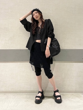 えりーさん（レディース・165cm）の夏コーディネート