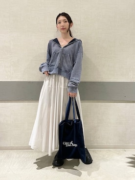「アイテム（ローファー）」を使った、えりーさん（レディース・165cm・30代）の秋コーディネート