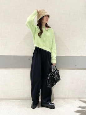 「アイテム（スウェットパンツ）」を使った、えりーさん（レディース・165cm・30代）の秋コーディネート