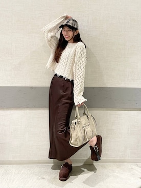 「アイテム（その他シューズ）」を使った、えりーさん（レディース・165cm・20代）の秋コーディネート