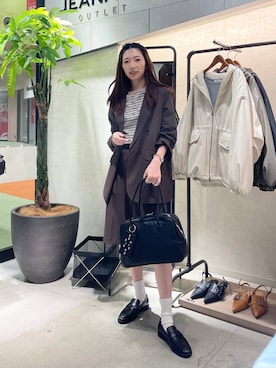 えりーさん(レディース・165cm)の冬コーディネート