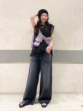 えりーさん(レディース・165cm)の夏コーディネート
