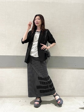 えりーさん(レディース・165cm)の夏コーディネート