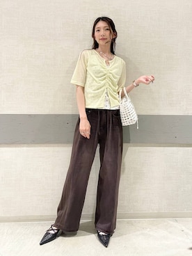 えりーさん(レディース・165cm)の夏コーディネート