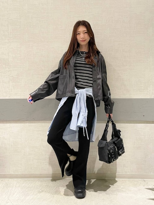 ヴィンテージレザーブルゾン ジーナシス 新品未使用 今季新作 JEANASIS