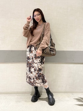 えりーさん（レディース・165cm）の秋コーディネート