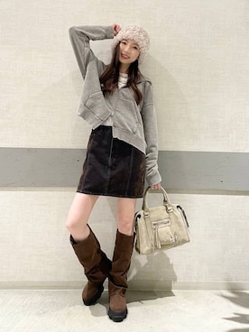 えりーさん（レディース・165cm）の冬コーディネート