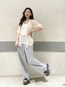 えりーさん(レディース・165cm)の夏コーディネート