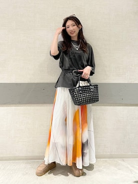 えりーさん（レディース・165cm）の夏コーディネート