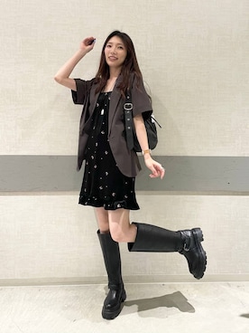 えりーさん（レディース・165cm）の夏コーディネート