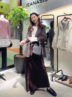 えりーさん（レディース・165cm）の冬コーディネート