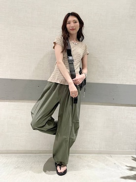 えりーさん(レディース・165cm)の夏コーディネート