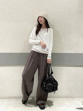 えりーさん（レディース・165cm）の秋コーディネート