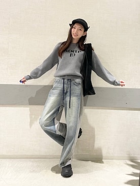 えりーさん（レディース・165cm）の冬コーディネート