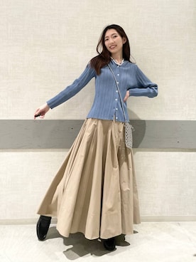 えりーさん（レディース・165cm）の春コーディネート