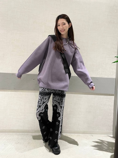 セール】レトロガラニットパンツ/604744（その他パンツ）｜JEANASIS