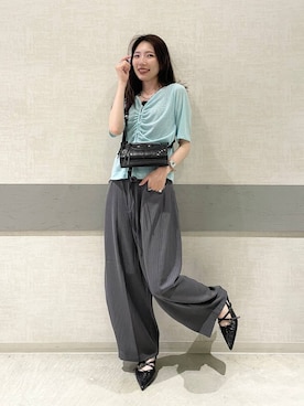 えりーさん(レディース・165cm)の夏コーディネート