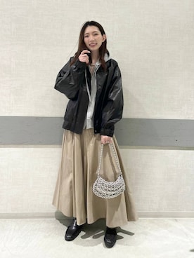 えりーさん(レディース・165cm)の春コーディネート