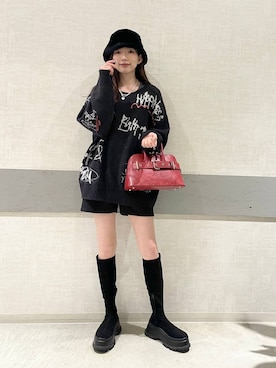 えりーさん（レディース・165cm）の冬コーディネート