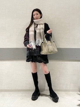 えりーさん（レディース・165cm）の冬コーディネート